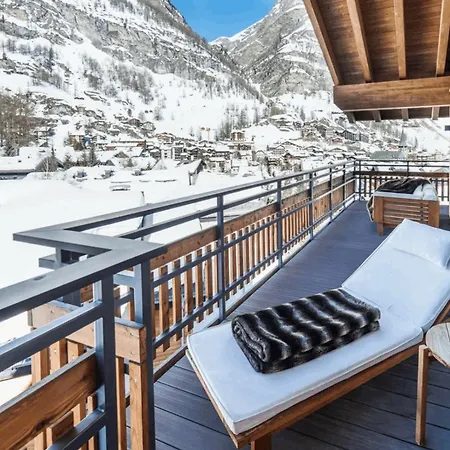 Luxury Penthouse With Views Of The Matterhorn Daire *
