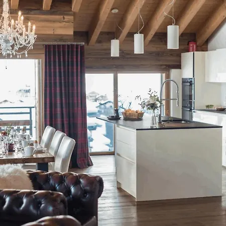 Daire Luxury Penthouse With Views Of The Matterhorn *
