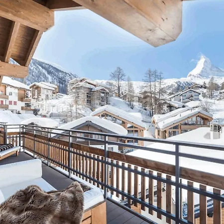 Luxury Penthouse With Views Of The Matterhorn Lejlighed *
